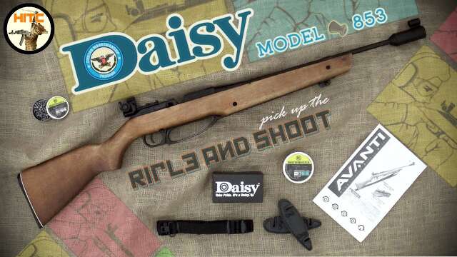 CMP 🦅 DAISY 853 / M853 / MODEL 853 - 10M SPORTER AIR RIFLE [PICKUP THE RIFLE AND SHOOT] - EP. 31!