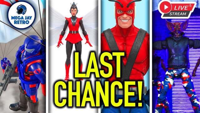Last Chances! Giant Man Haslab, GI Joe Cobra Mothership, Street Humans Kickstarter - Mega Jay Retro