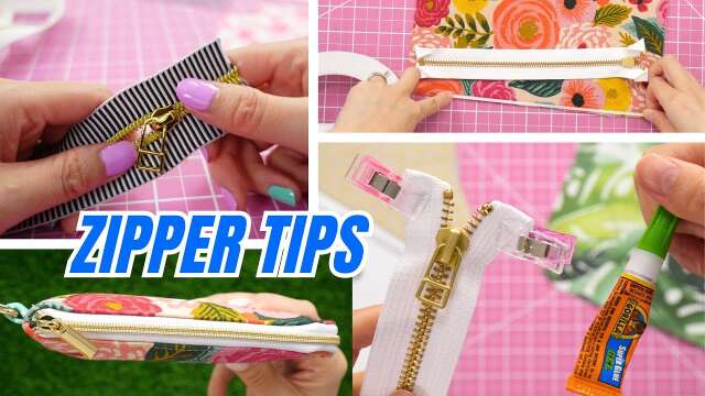Zipper Tips You Need to Know: Improve Your Sewing Projects