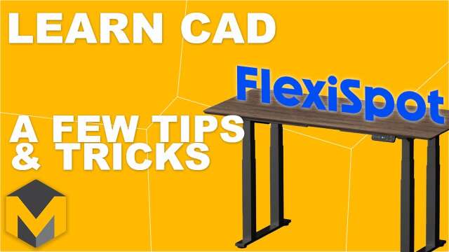 Designing a Coaster & Organizer for the FlexiSpot 4-leg Standing Desk (E7 Plus)