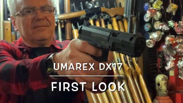 Umarex DX-17 spring powered BB/pellet pistol first impressions of the cheapest pellet gun on amazon