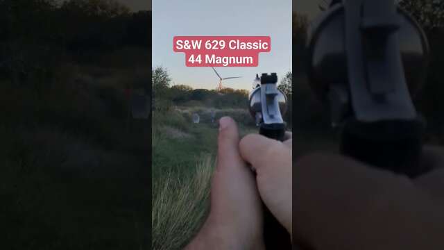POV Shooting: S&W 629 Classic 44 Magnum
