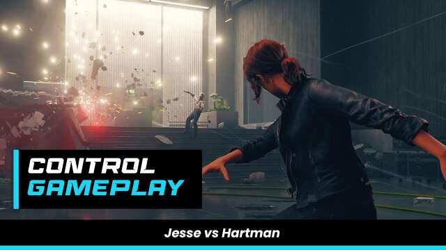 Control Gameplay (PC) - Jesse vs Hartman