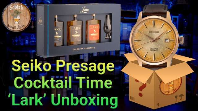Seiko Presage Cocktail Time Lark Unboxing