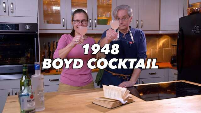 RUM Boyd Cocktail From 1948 - Cocktails After Dark