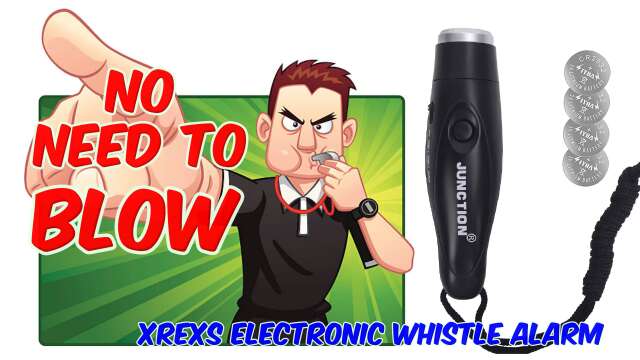 XREXS Electronic Whistle Alarm Review