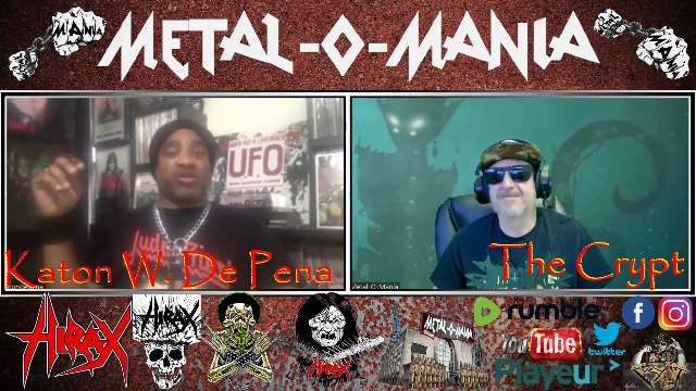 #286 - Metal-O-Mania - Special Guest - Katon W. De Pena of Hirax