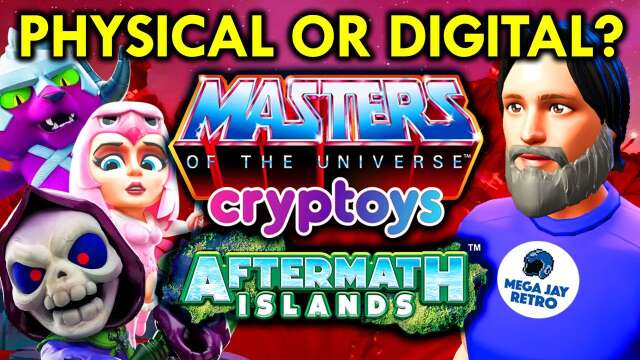 Masters of the Universe Cryptoys environmentally friendly digital collectibles - Mega Jay Retro