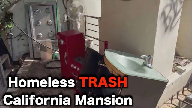 Squatters DESTROY Hollywood Mansion