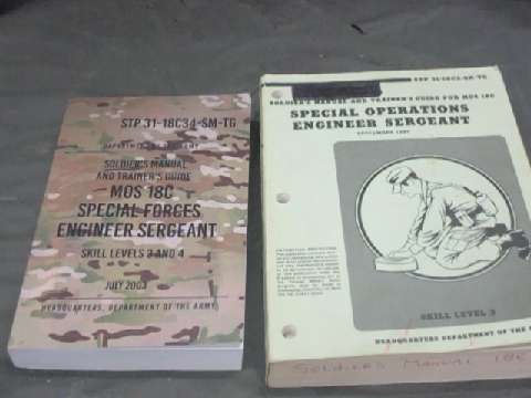 Book Recommendation- Special Forces Engineer Sergeant Manual