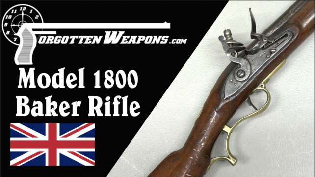 Baker Pattern 1800 Rifle for Napoleonic Wars Sharpshooters