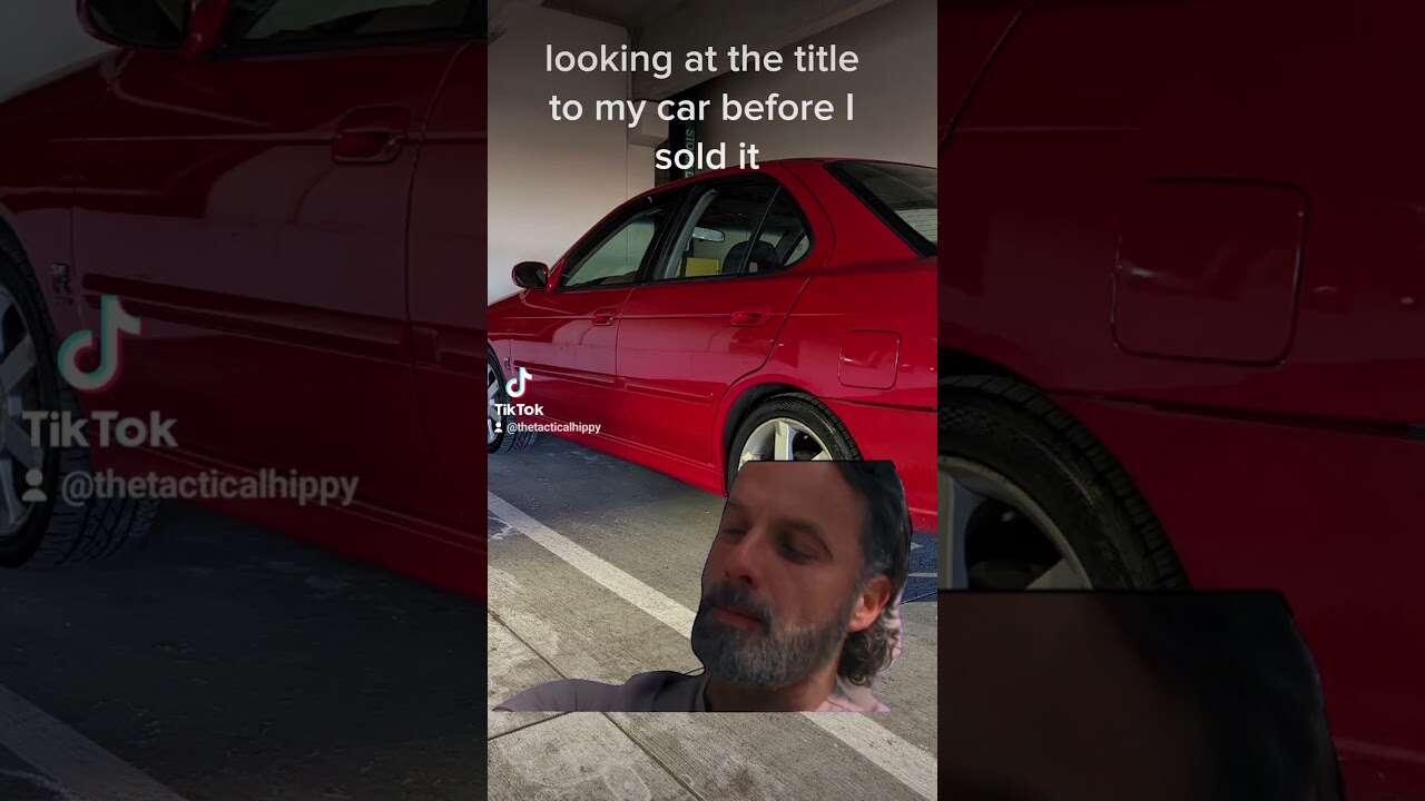 looking at the title to my car before I sold it