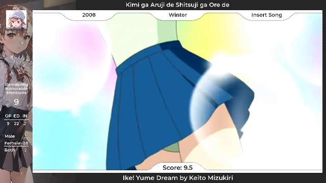 eric's Favorite Anime Song of Each Season [2000-2023]