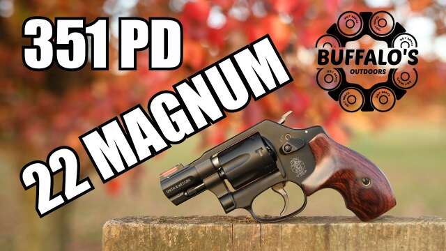 S&W 351 PD 22 Magnum Revolver