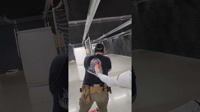 CZ Shadow 2 at Sig Sauer USPSA League Night getting that movement on!