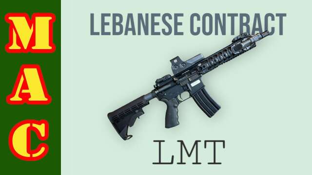 LMT Lebanese Contract AR15 - A Rare AR for sure!