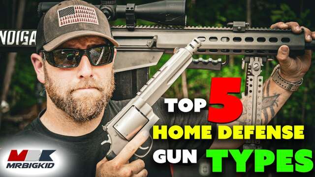 Top 5 Home Defense Gun Types for Securing Your Castle (With Examples)