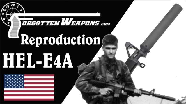 Reproduction HEL-E4A Vietnam M16 Silencer by International Milspec Co