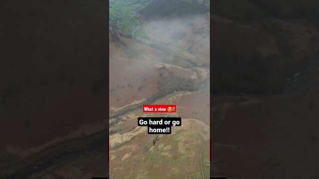 Eagle Crag Borrowdale #drone #lakedistrict #hikes #britain #hiking #photography #dji #cumbria
