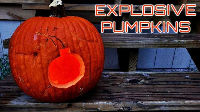 Halloween Special: Explosive Pumpkin Landmines