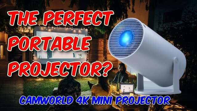 Camworld PR06 4K Mini Projector Review