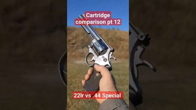 Cartridge comparison pt 12: 22lr vs .44 Special