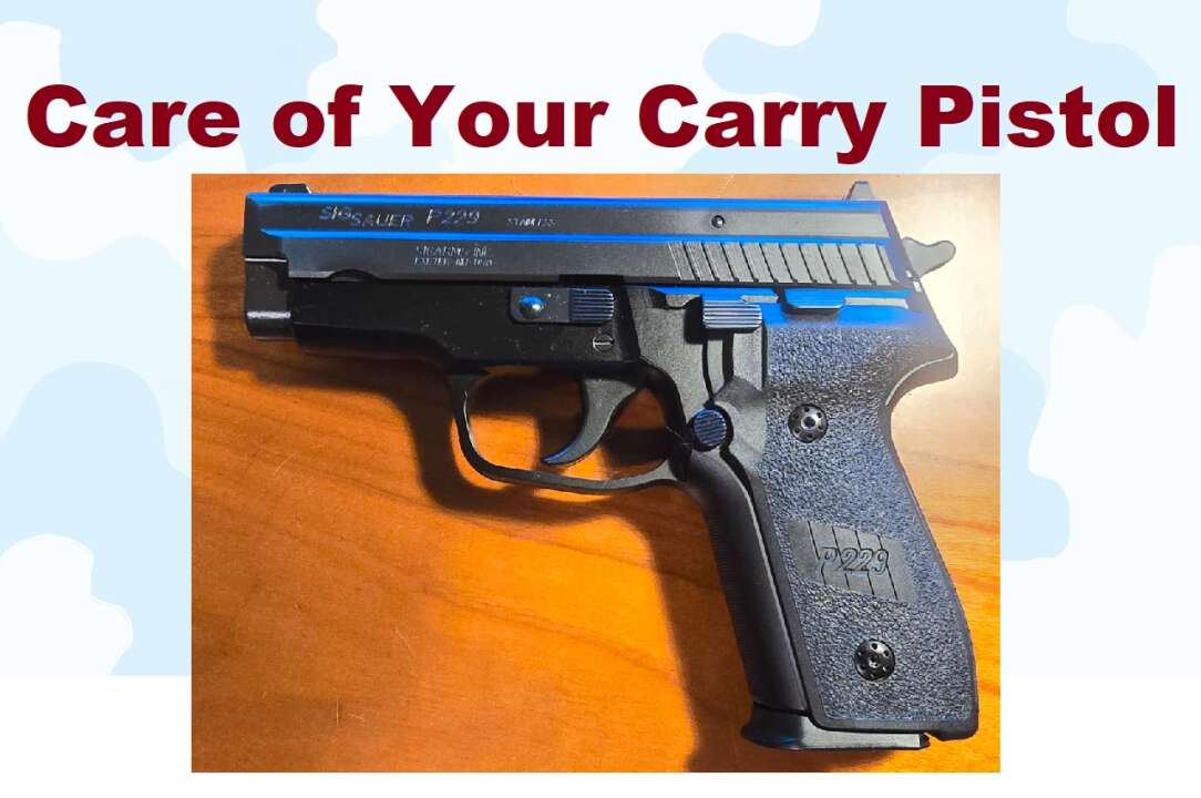 S4E10 Care and Maintenance of Your Carry Pistol