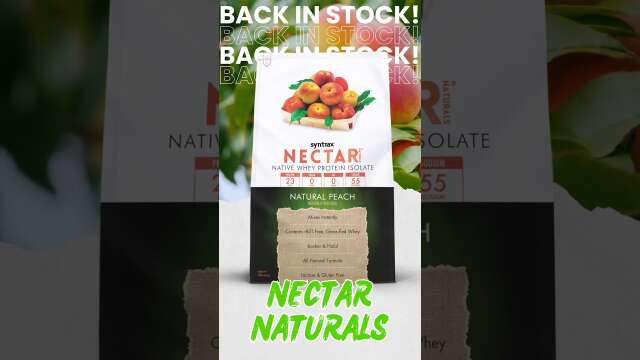 Nectar Naturals are BACK in STOCK!!!