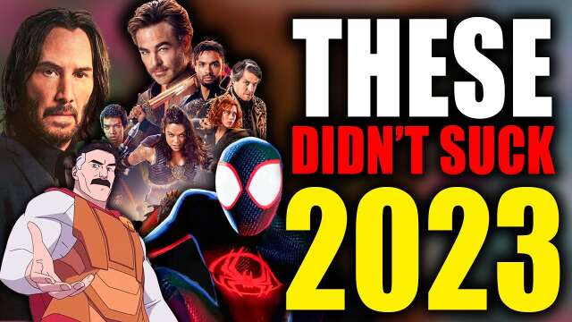Stuff we actually ENJOYED watching this year, that DIDN'T SUCK in 2023?!