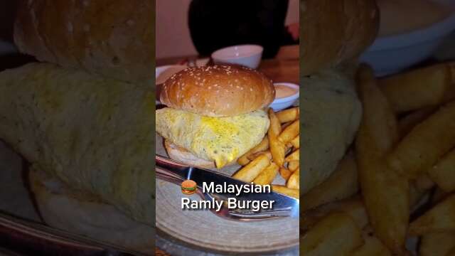 Delicious 🍔 Ramly Burger in Melbourne. #foodporn #melbournefood #ramlyburger