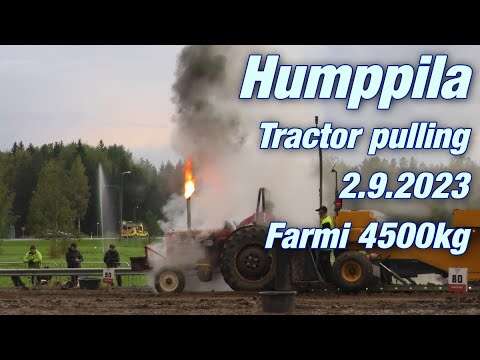 Tractor pulling farmi 4500 Humppila 2023