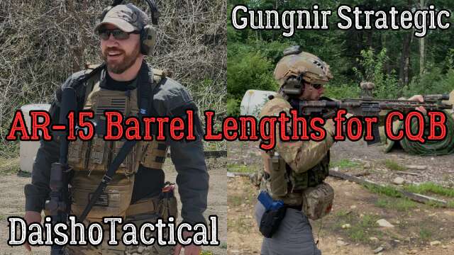 Best AR-15 Barrel length for CQB vs General Purpose with @DaishoTactical