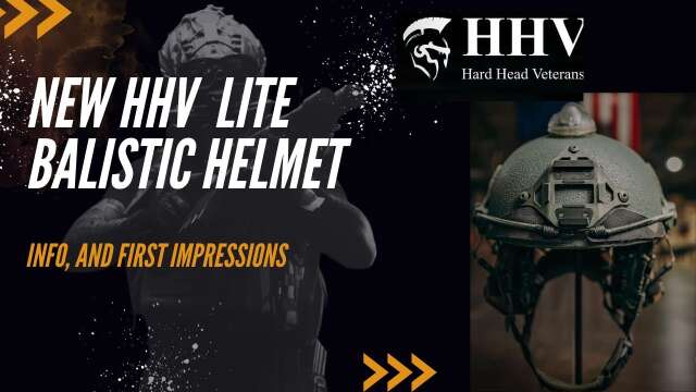 NEW Ballistic Helmet from @HardHeadVeterans the ATE Lite!