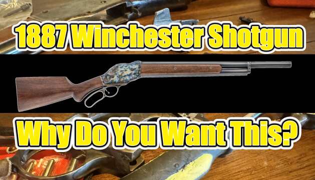 1887 Winchester - The Rube Goldberg Device of Shotguns