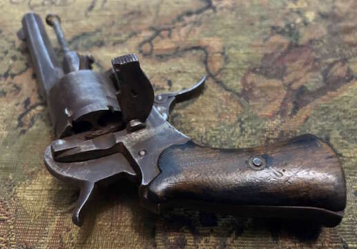 A 7mm Pin-fire Revolver