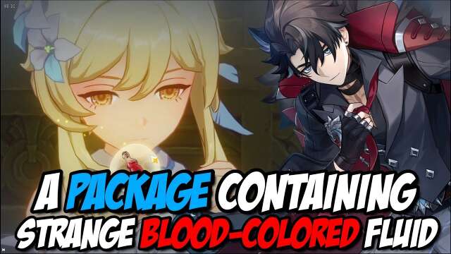 A Package Containing Strange Blood-Colored Fluid Genshin Impact