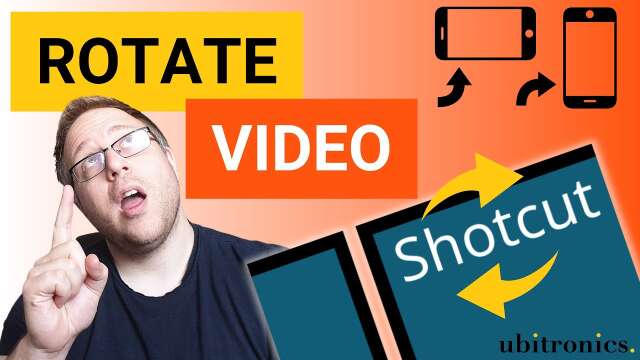 How to Rotate a Video in Shotcut | Shotcut Rotate Tutorial