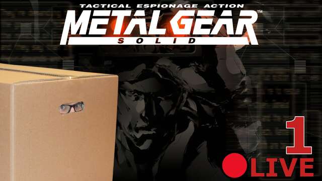 🔴 Live -  [Metal Gear Solid] #1 - Colonial, Can You Hear Me? This Is Snake....