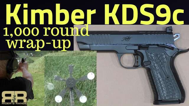 Kimber KDS9c 1,000-round wrap-up