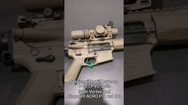 Quick Look: Knight's Armament KS-1, Adopted by the UK as the L403A1 #shot2024 #Shotshow