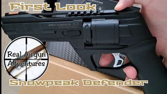 Snowpeak Defender .50 pistol, 1st Look.