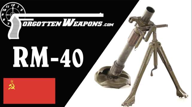 Soviet World War Two 50mm Light Mortars (RM-39 & RM-40)