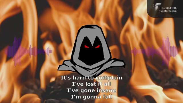 HellRaizer - Down In Flames (Official Lyric Video)
