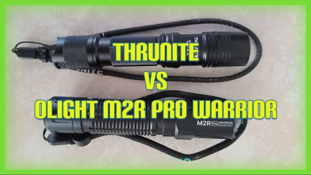 Olight vs ThruNite - Tactical Light Comparison