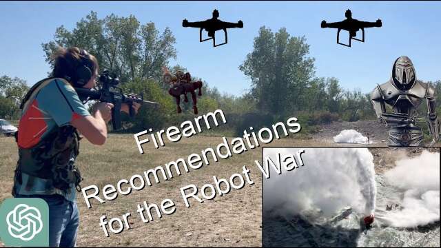 8MM Mauser Man's Gun and Ammo Recommendations for the AI/Robot War (Halloween Collaboration)