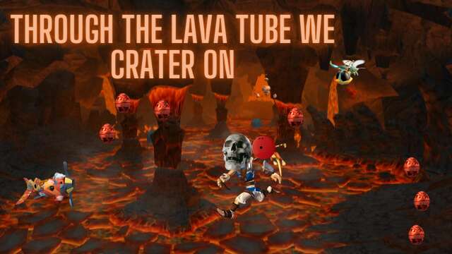 Jak and Daxter-Orb Hunt(Part 16) -Through the Lava Tube We Crater On!