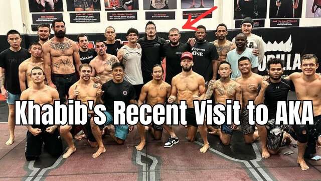 Khabib's Recent Visit to AKA - Javier Mendez Discussion