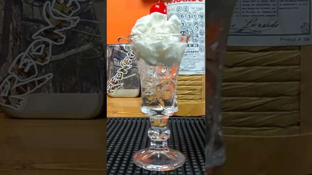 Want to know how to make this dessert cocktail?  Check out the video on my channel.