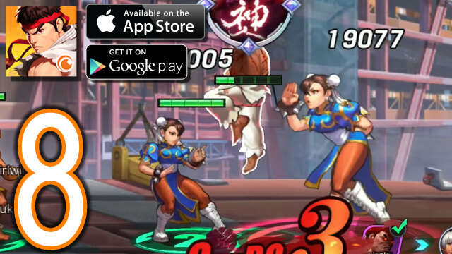 Street Fighter Duel Android iOS Walkthrough - Part 8 - Stage 7: Mix-up