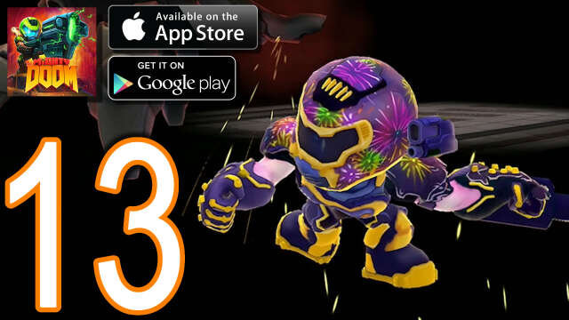 Mighty DOOM Android iOS Gameplay - Part 13 - Mars Core PT 2